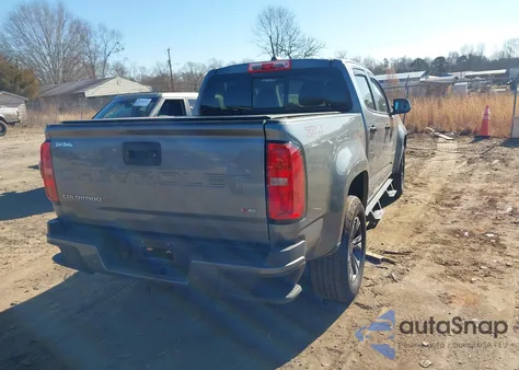2022 Chevrolet Colorado 4Wd Short Box Z71 from USA, damaged, VIN 1GCGTDEN7N1314943